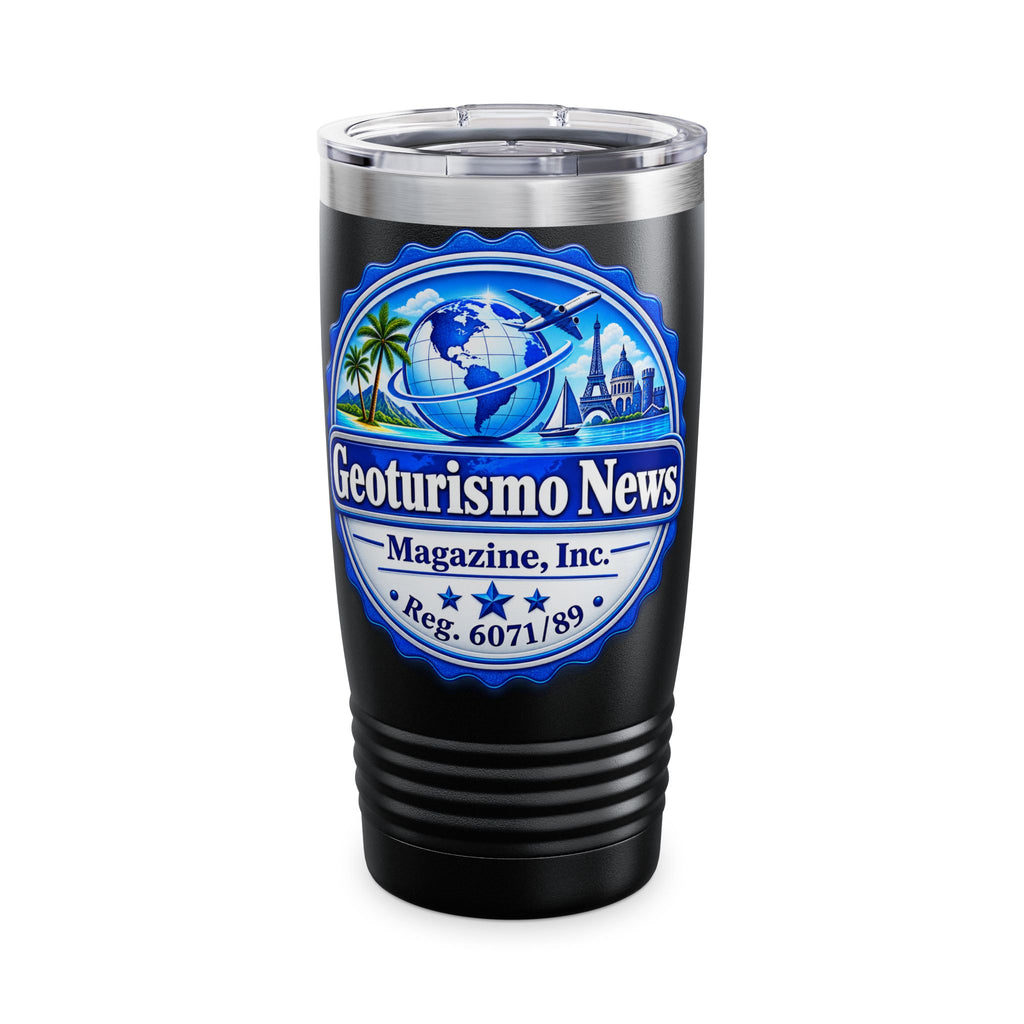 Geoturismo News 20oz Travel Tumbler — Insulated Ringneck Stainless Cup