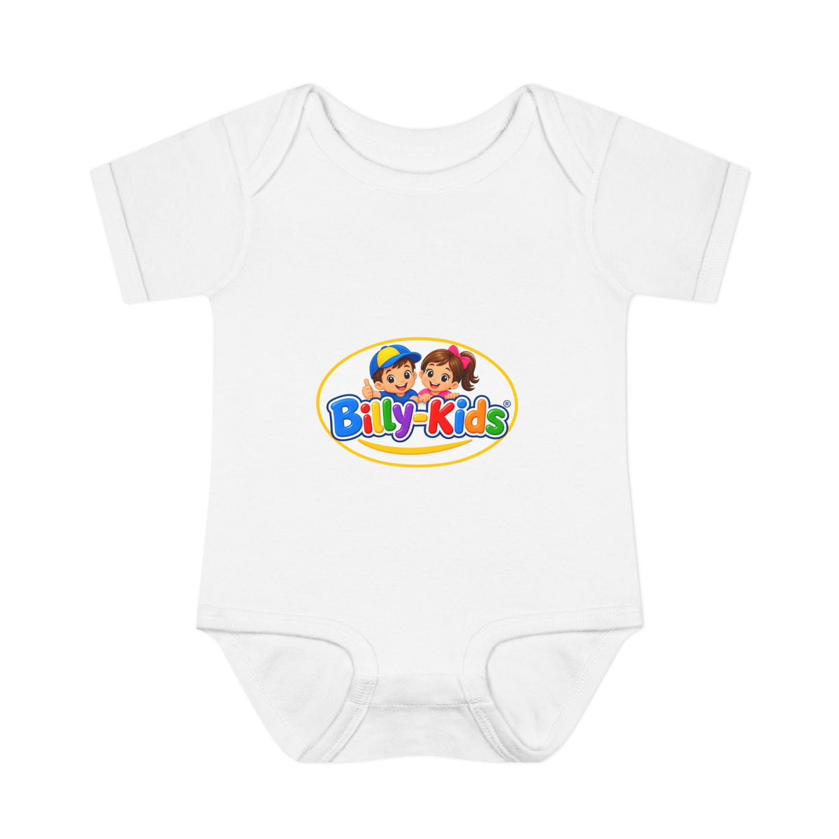 Billy Kids Colorful Cartoon Baby Bodysuit