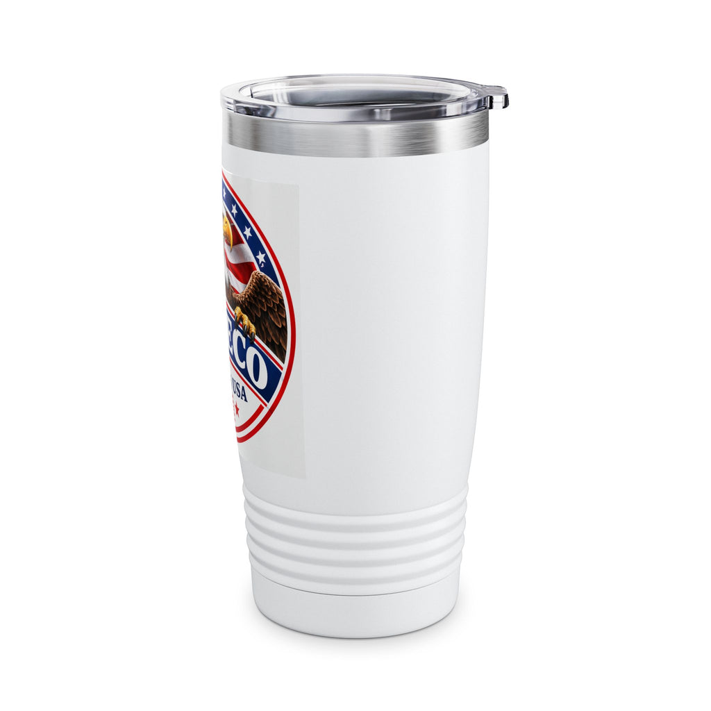 Made in USA Eagle 20oz Tumbler — Rodeco Patriotic Travel Mug