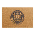 American Queenys Doormat — Regal Crown Welcome Mat for Porch & Entryway