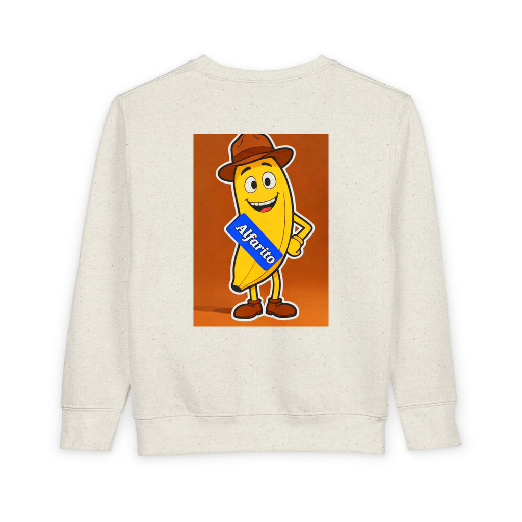 Toddler Sweatshirt — Banana Kids Educasa Cute Banana Character Pullover