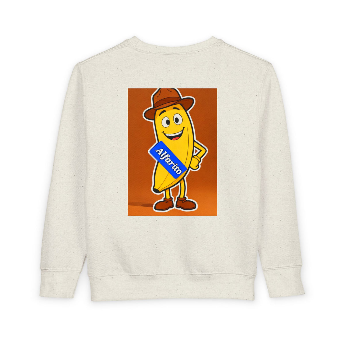 Toddler Sweatshirt — Banana Kids Educasa Cute Banana Character Pullover