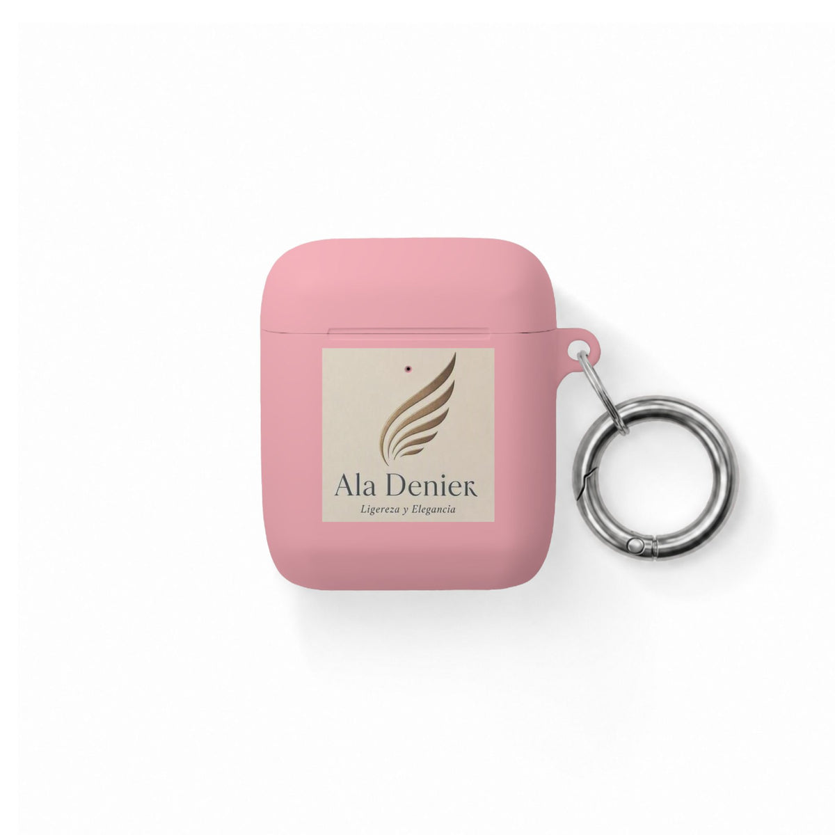 Ala Deniek Logo AirPods Case Cover — Slim Protective Case with Keyring
