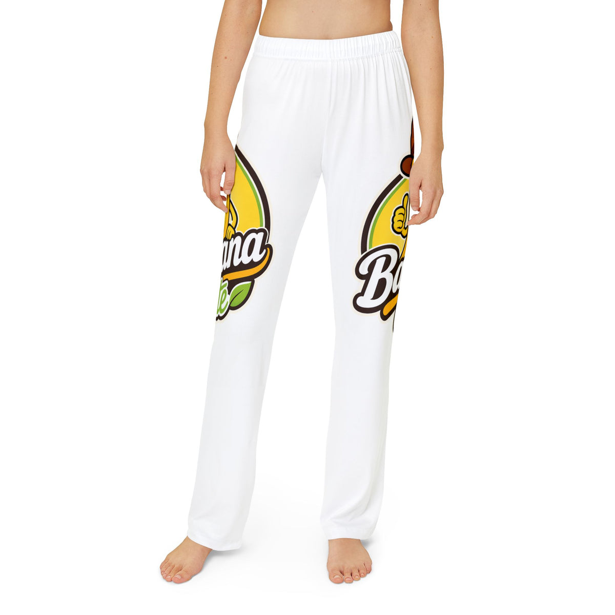Kids Lounge Pants — "Banana Unite" Cartoon Banana Graphic Lounge Pants for Children