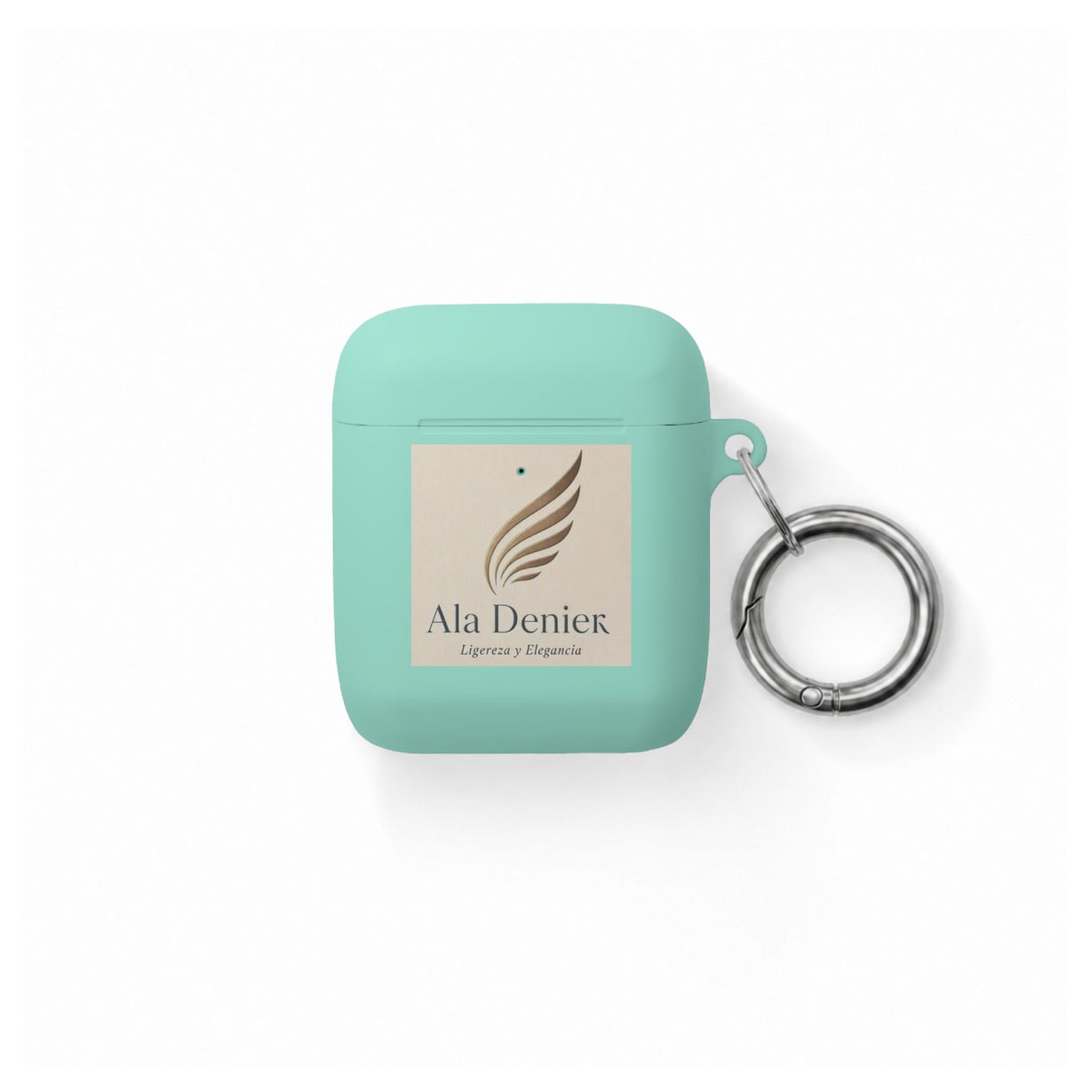 Ala Deniek Logo AirPods Case Cover — Slim Protective Case with Keyring