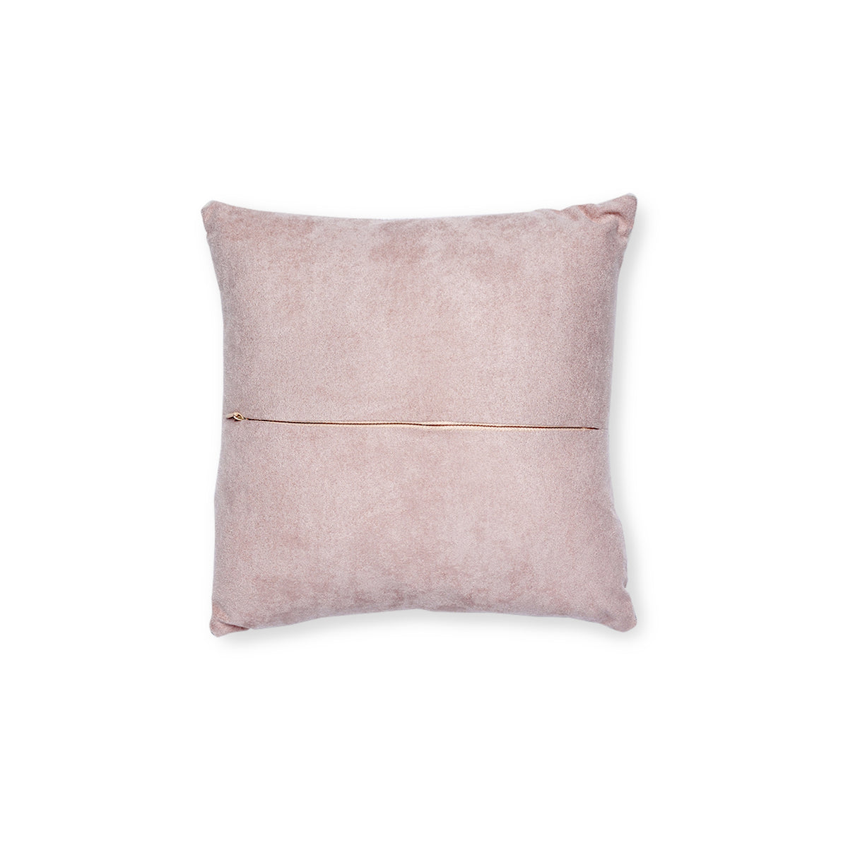 American Queenys Decorative Pillow — Gold Crown Accent on Navy Medallion (Pink Back)