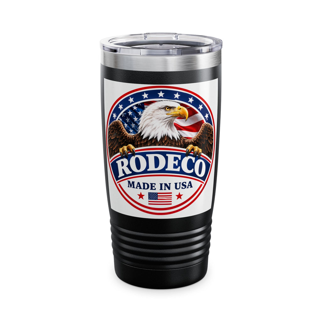 Made in USA Eagle 20oz Tumbler — Rodeco Patriotic Travel Mug