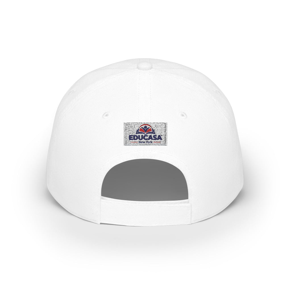 EDUCASA New York Logo Low Profile Baseball Cap