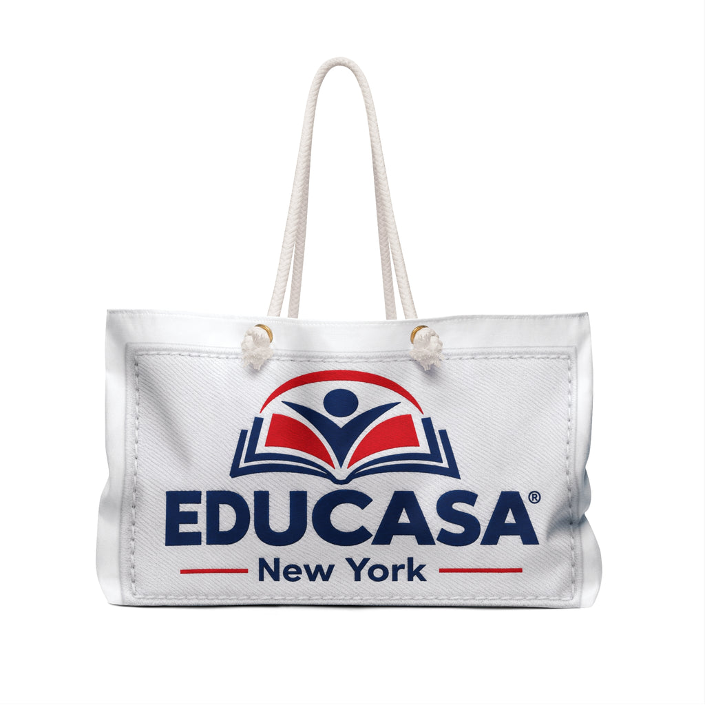 EDUCASA New York Logo Weekender Bag