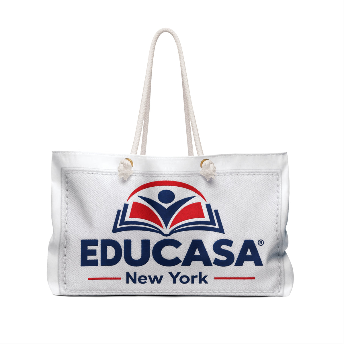 EDUCASA New York Logo Weekender Bag