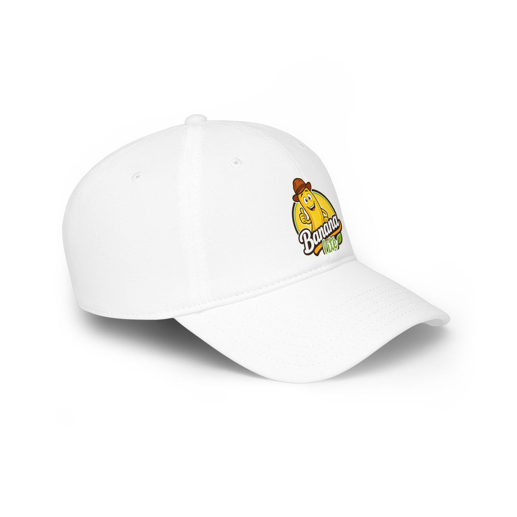 Banana Mike Logo Baseball Cap — Cute Banana Character Hat
