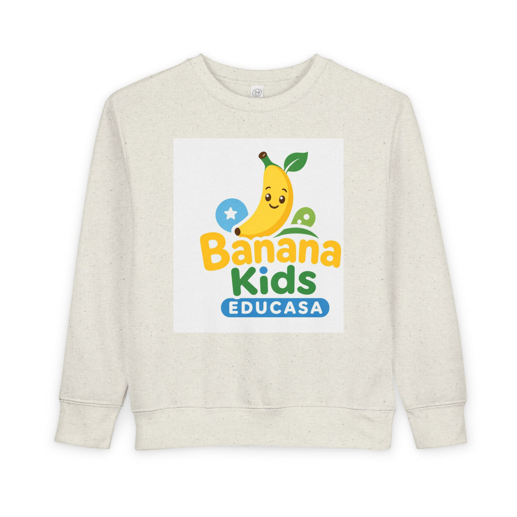 Toddler Sweatshirt — Banana Kids Educasa Cute Banana Character Pullover