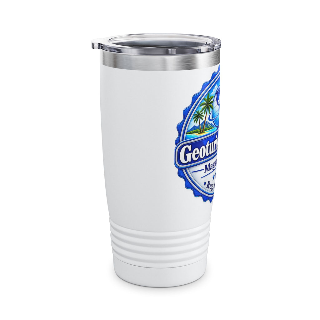 Geoturismo News 20oz Travel Tumbler — Insulated Ringneck Stainless Cup
