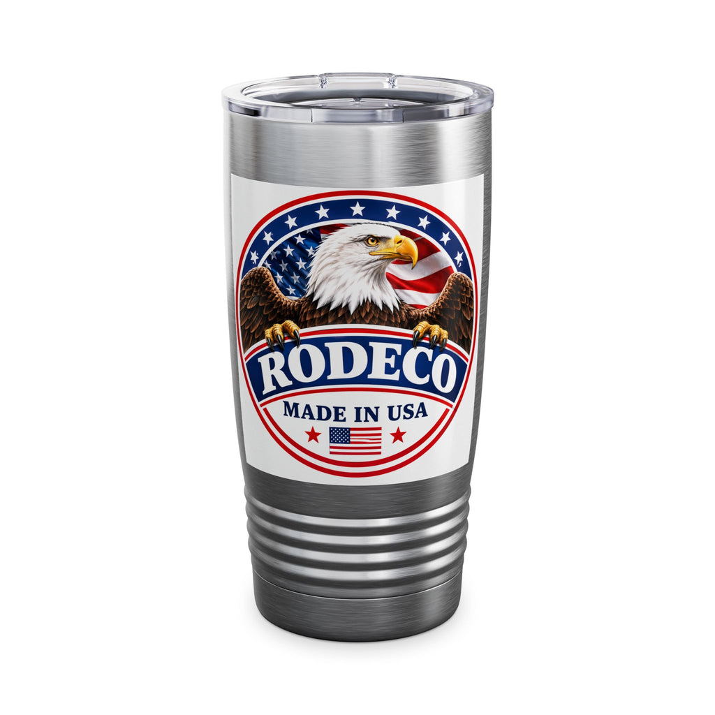 Made in USA Eagle 20oz Tumbler — Rodeco Patriotic Travel Mug