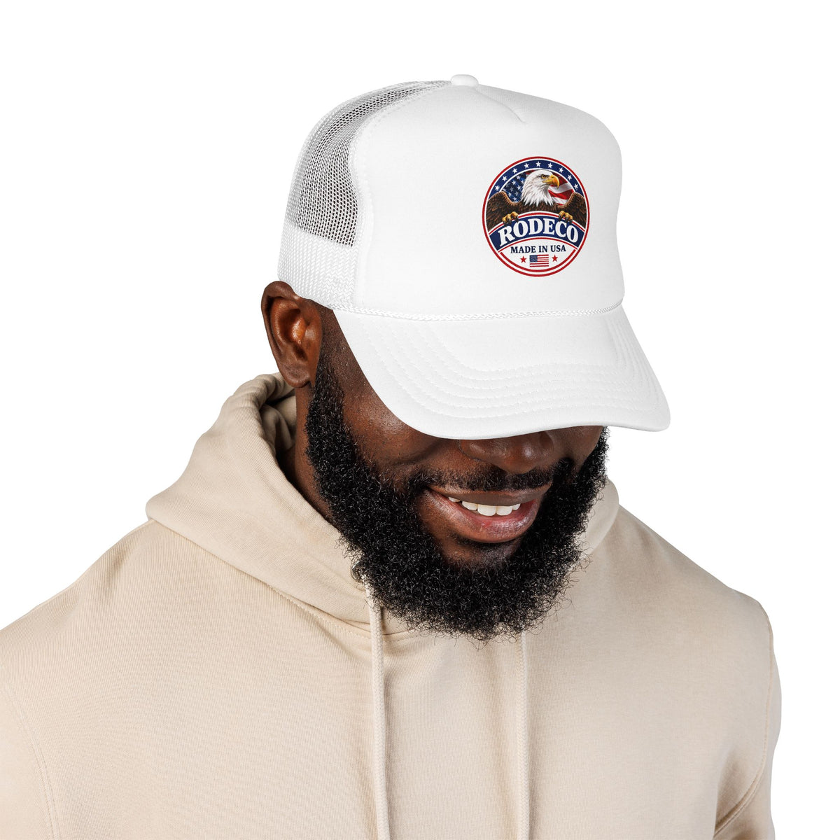 Rodeco Made in USA Eagle Trucker Hat