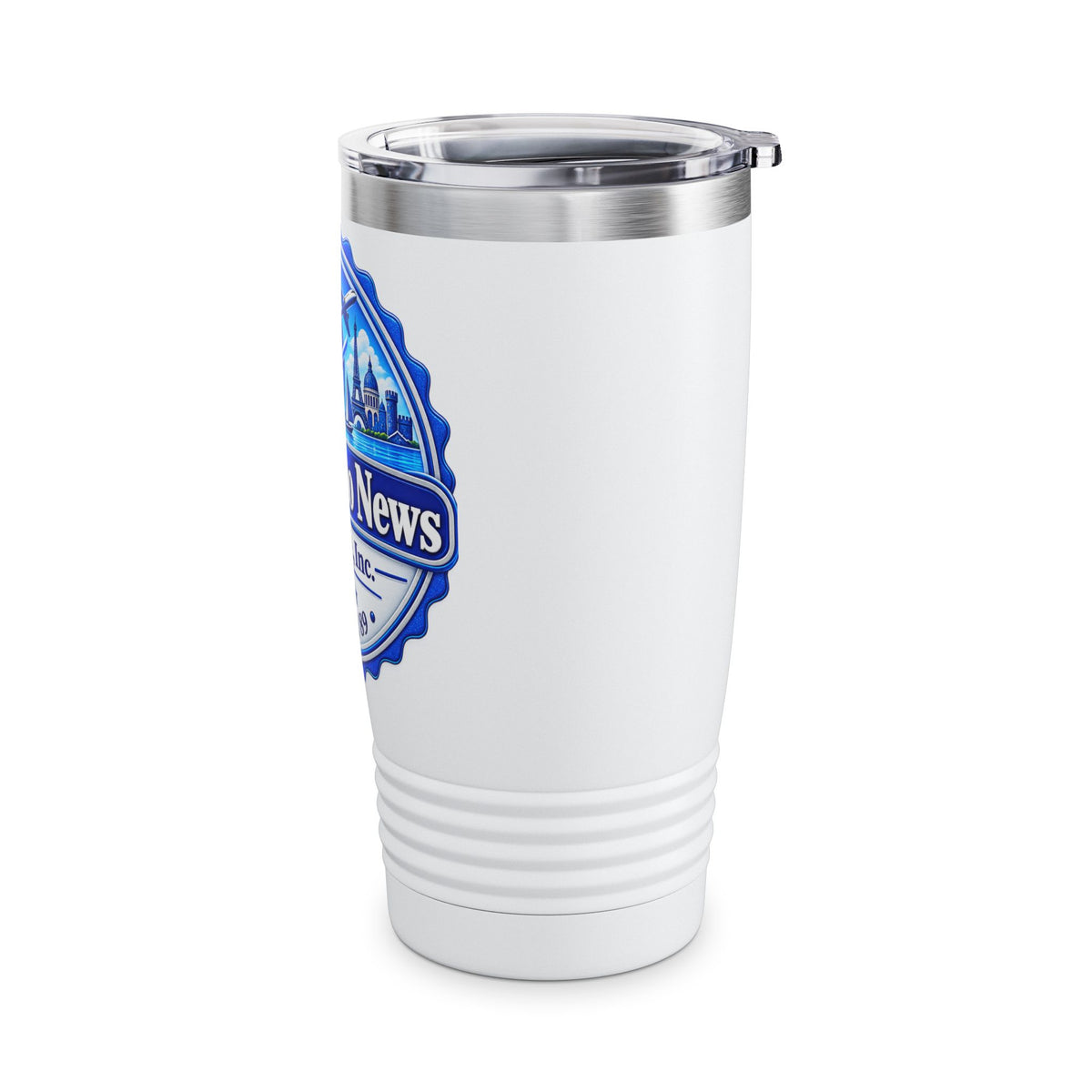 Geoturismo News 20oz Travel Tumbler — Insulated Ringneck Stainless Cup