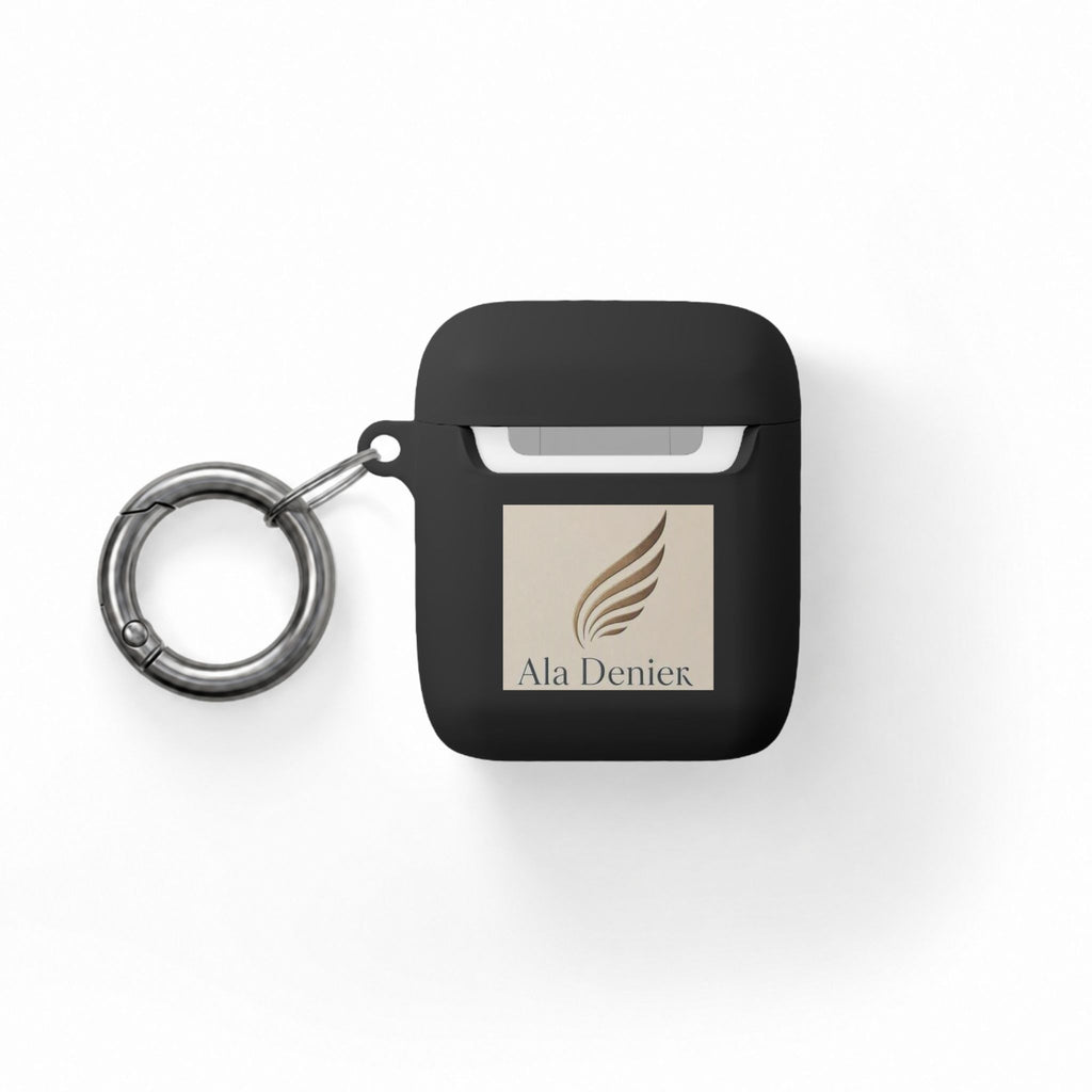 Ala Deniek Logo AirPods Case Cover — Slim Protective Case with Keyring
