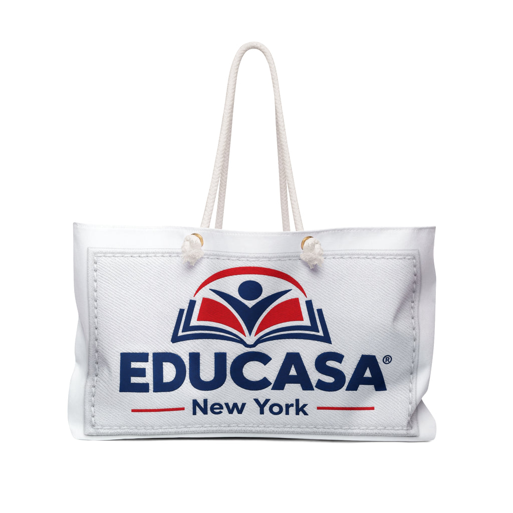EDUCASA New York Logo Weekender Bag