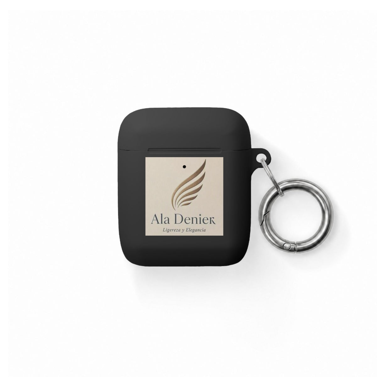 Ala Deniek Logo AirPods Case Cover — Slim Protective Case with Keyring