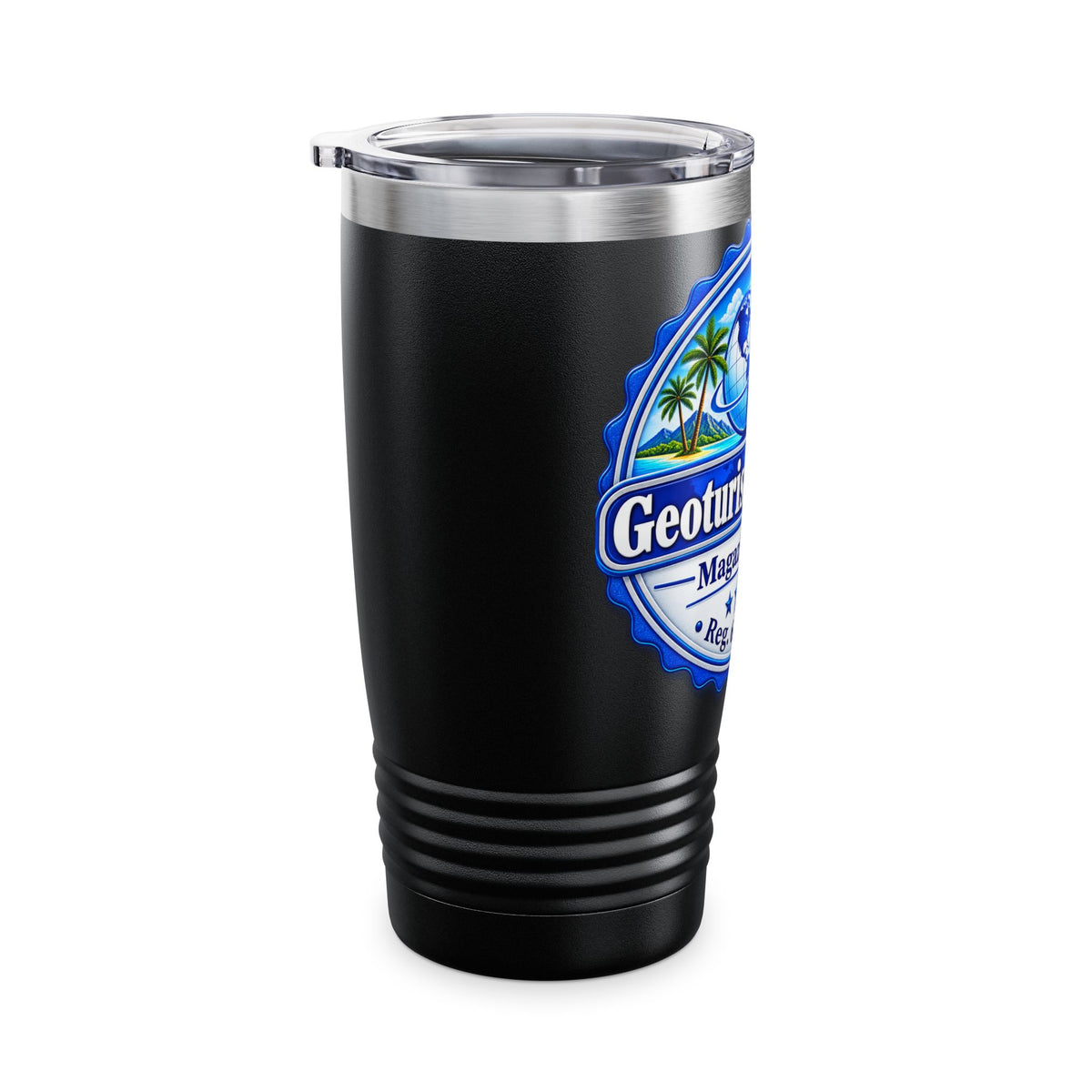 Geoturismo News 20oz Travel Tumbler — Insulated Ringneck Stainless Cup