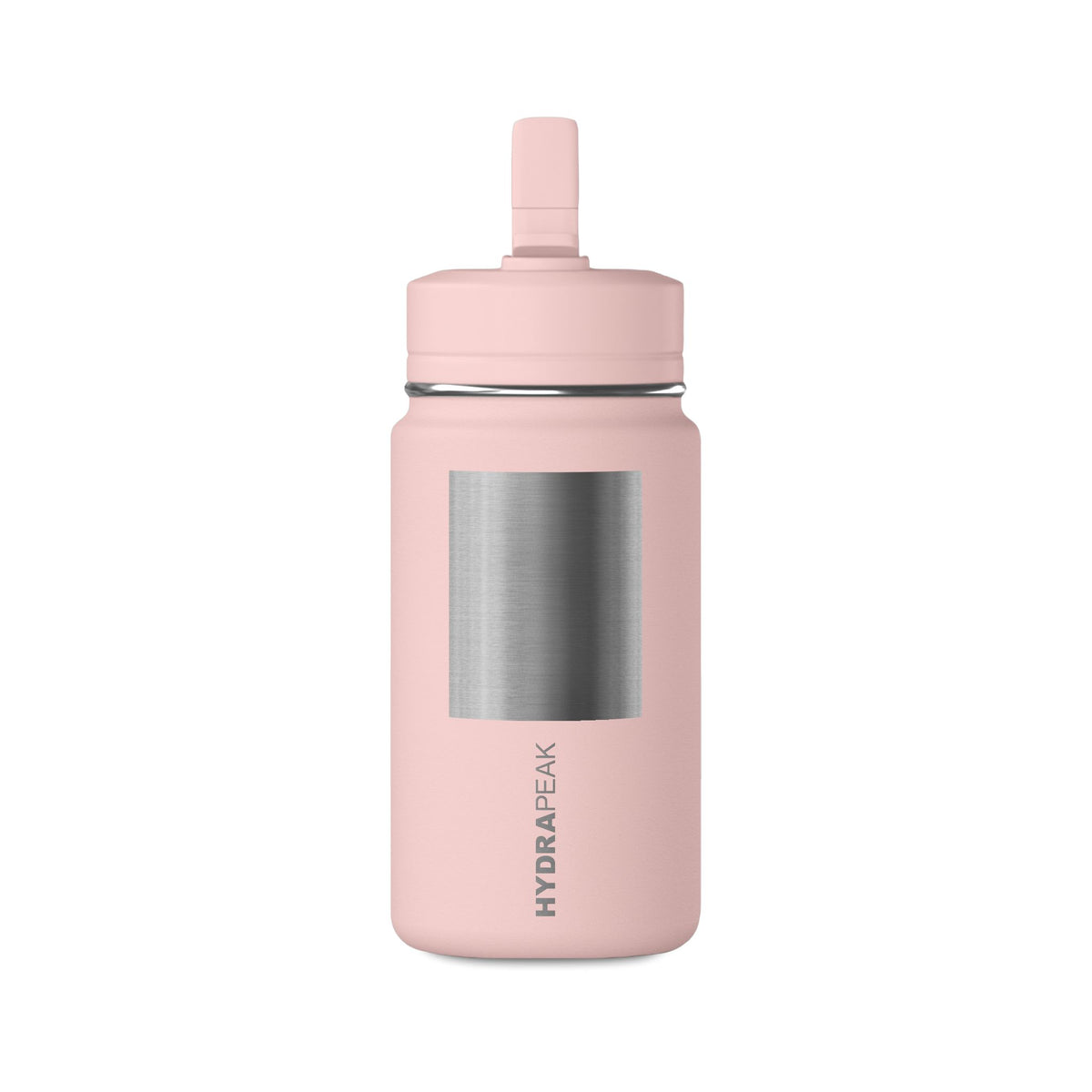 Mini Water Bottle — Pink 14oz Stainless Accent Kids & Travel Bottle