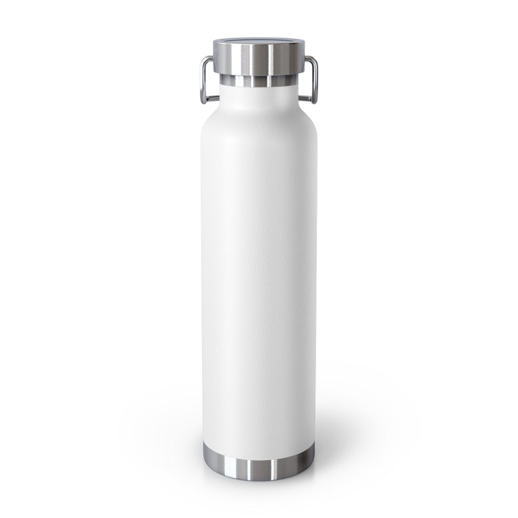 22oz Insulated Bottle — American Queenys Gold Crest