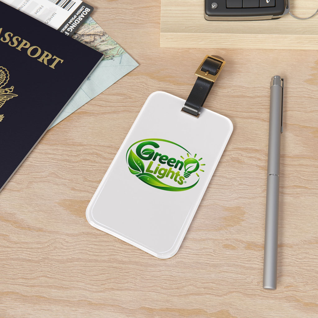 Green Lights Eco-Friendly Travel Luggage Tag