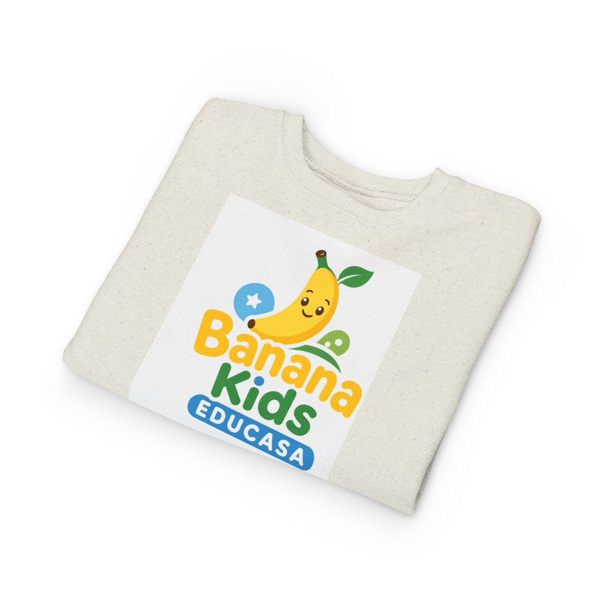 Toddler Sweatshirt — Banana Kids Educasa Cute Banana Character Pullover