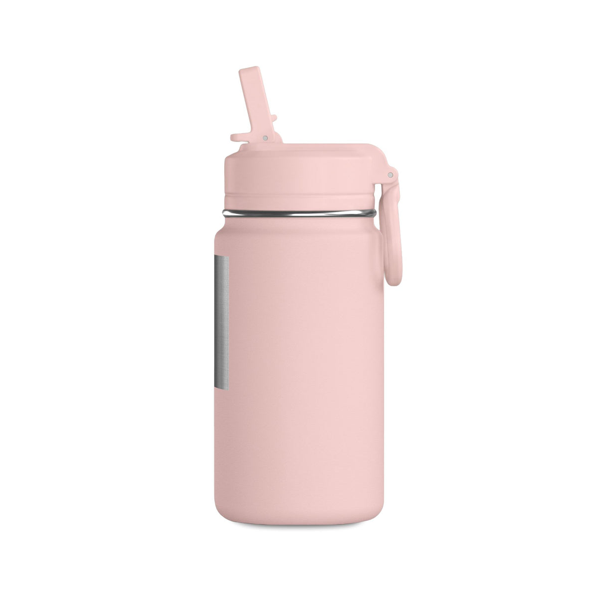 Mini Water Bottle — Pink 14oz Stainless Accent Kids & Travel Bottle