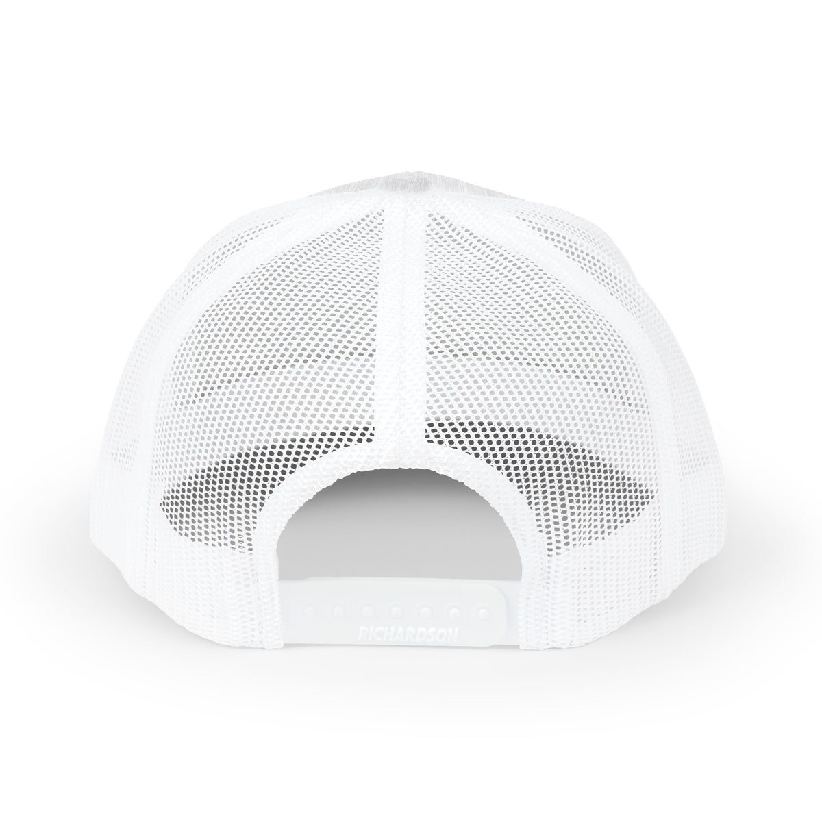 American Queens Snapback Trucker Cap — Crown Emblem Patriotic Mesh Hat