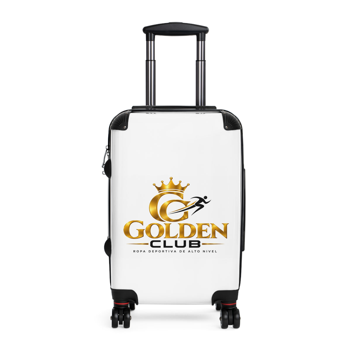 Golden Club Logo Rolling Suitcase