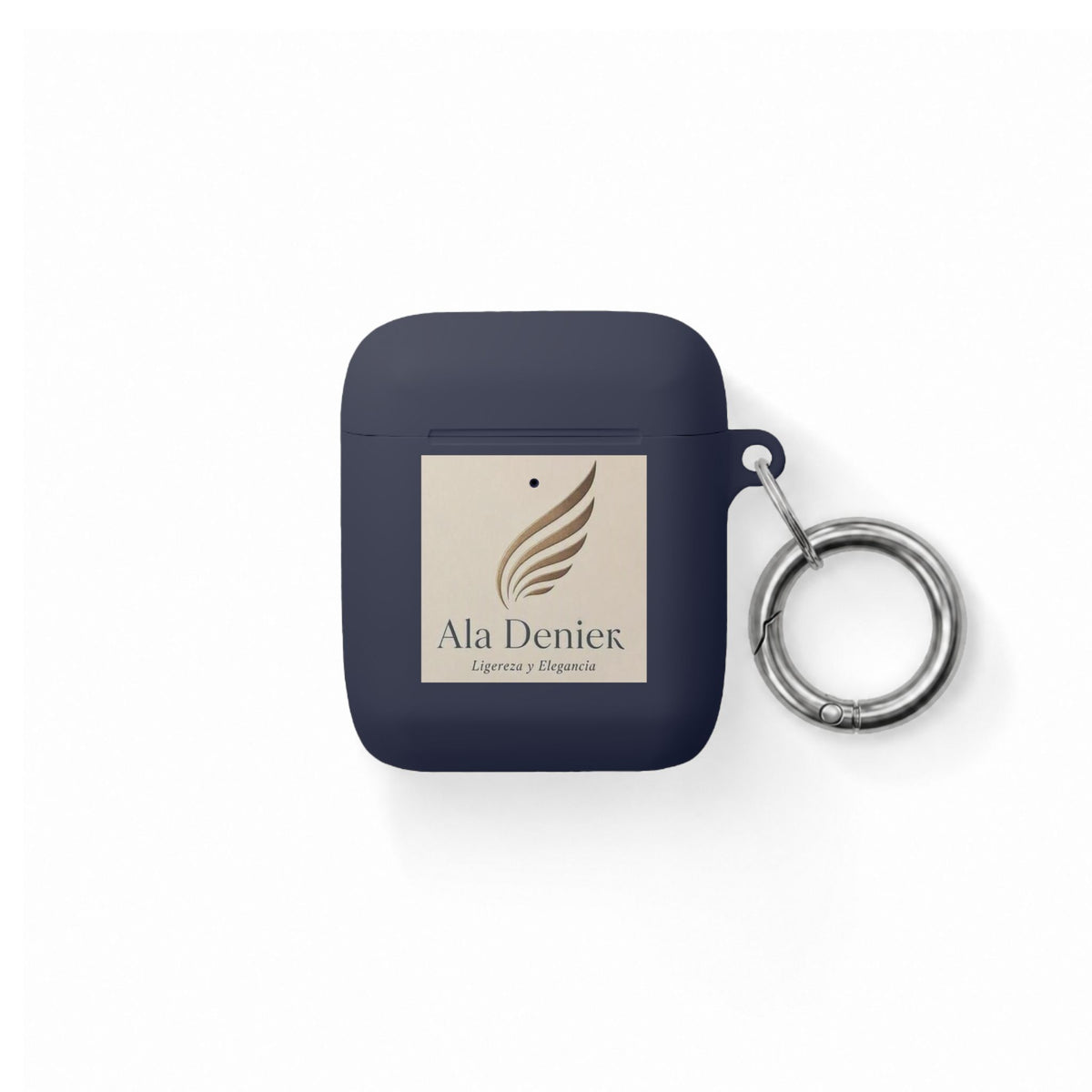 Ala Deniek Logo AirPods Case Cover — Slim Protective Case with Keyring
