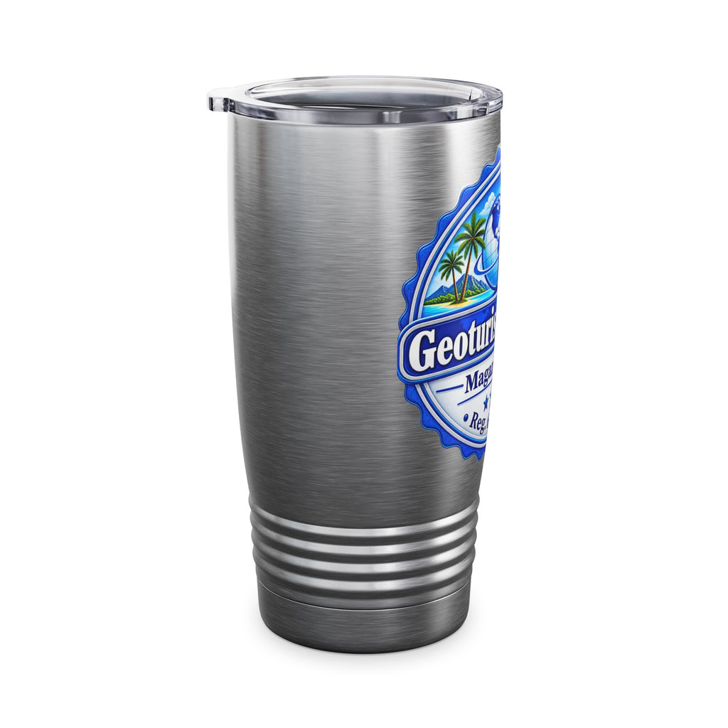 Geoturismo News 20oz Travel Tumbler — Insulated Ringneck Stainless Cup